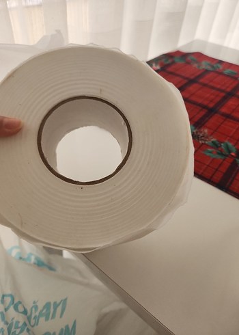 Beyaz Karton Rulo ağda bandi - Görsel 7