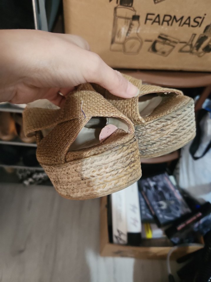 hasir sandalet - Görsel 2