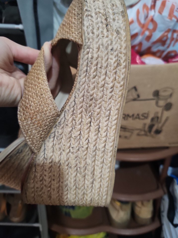 hasir sandalet - Görsel 5