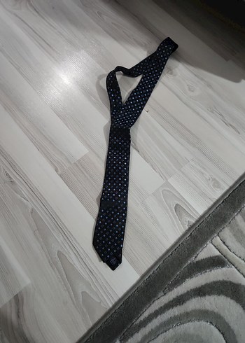 Klasik Lacivert Erkek Kravat - Görsel 3