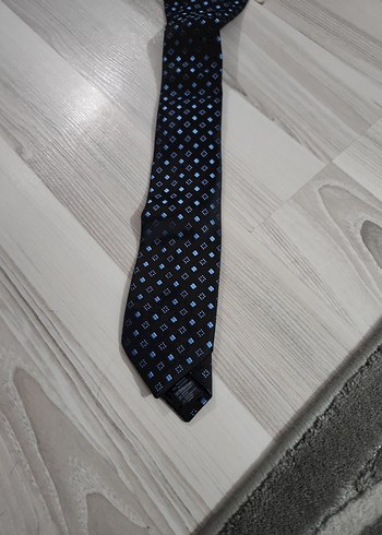 Klasik Lacivert Erkek Kravat - Görsel 4