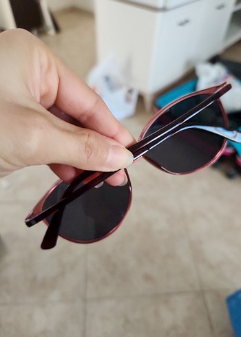 Kahverengi Transparan Parisli Kadın Gözlüğü - Görsel 5