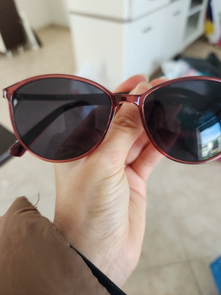 Kahverengi Transparan Parisli Kadın Gözlüğü - Görsel 2