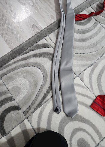 Gri Erkek Kravat - Kamer - Görsel 7