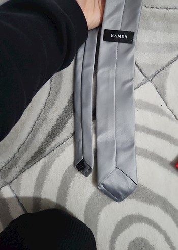 Gri Erkek Kravat - Kamer - Görsel 2