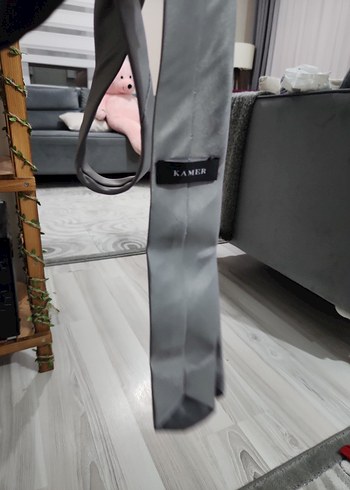 Gri Erkek Kravat - Kamer - Görsel 5