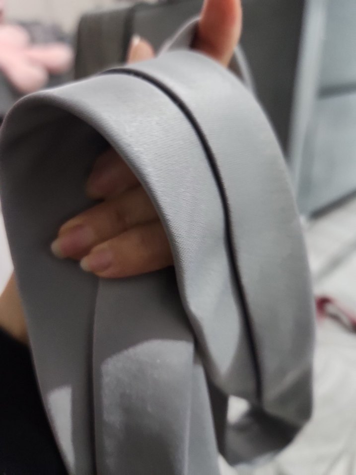 Gri Erkek Kravat - Kamer - Görsel 3