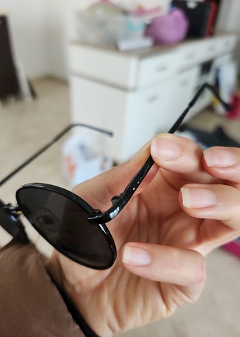 Siyah Şeffaf Minimalist Gözlük atasun - Görsel 4