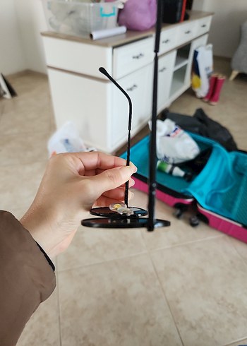 Siyah Şeffaf Minimalist Gözlük atasun - Görsel 5