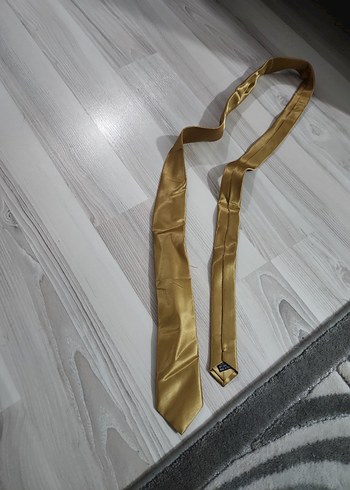 Parlak Bej Erkek Kravat - Görsel 3