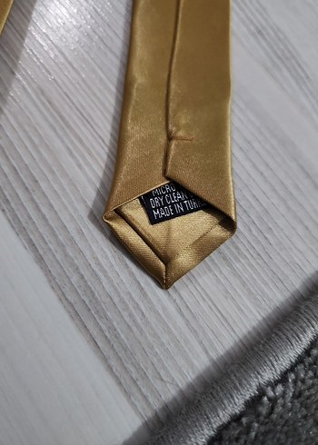 Parlak Bej Erkek Kravat - Görsel 6