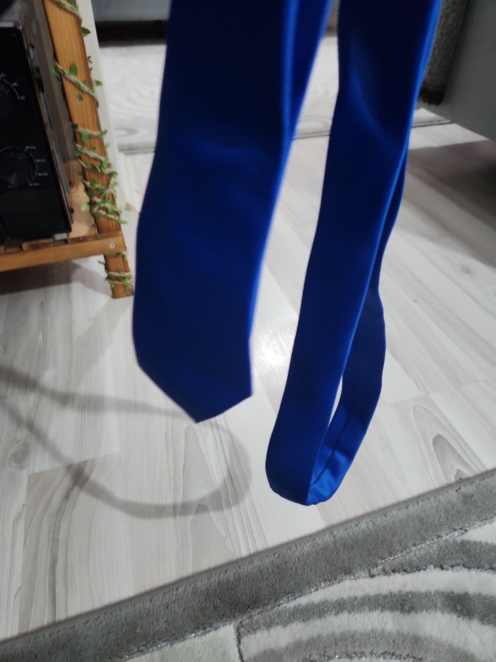 Parlak Mavi Erkek Kravat Tudors - Görsel 4