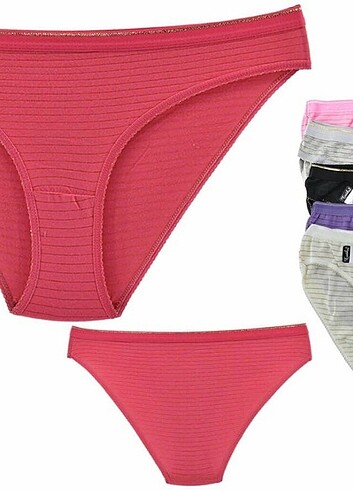 Diğer Tutku izel bayan bikini külot 12 adet