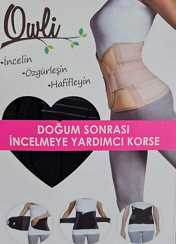 Doğum sonrası owli korse 