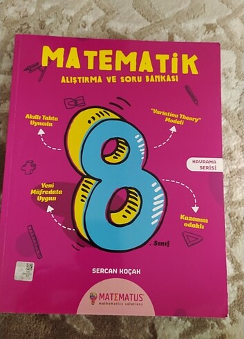 8. Sınıf matematik test kitabı 