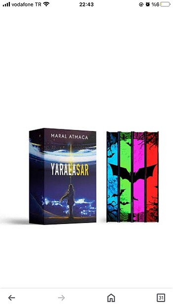 Yaralasar özel baskı yan boyamalı maral atmaca