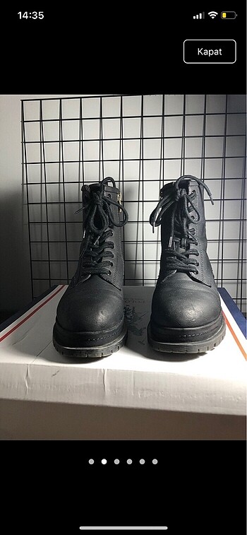 U.S Polo Assn. Siyah bot