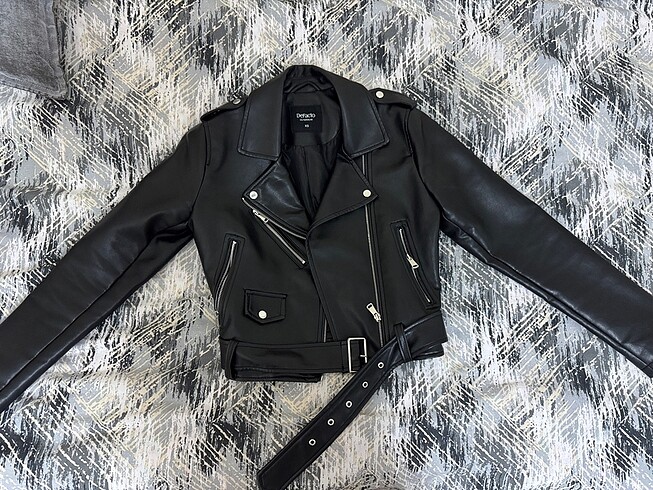 Biker Deri Ceket