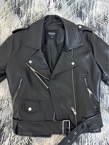 Defacto Biker Deri Ceket
