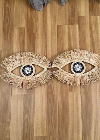 2 adet Renkli Dekoratif Göz Figürleri - Görsel 2