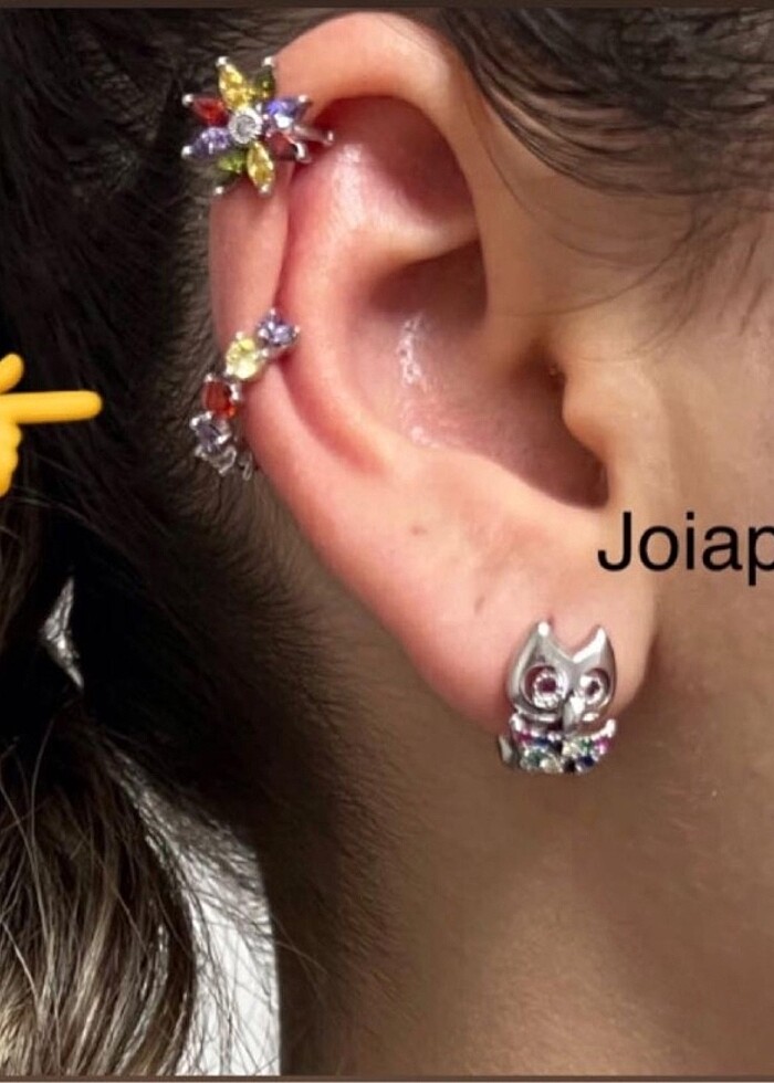 Xuping Kıkırdak Küpe - Görsel 4