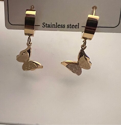  Beden Kelebek model küpe