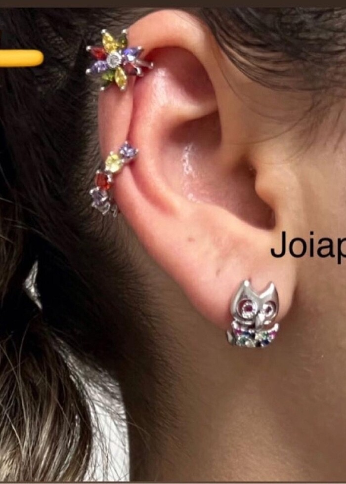 Xuping Kıkırdak Küpe - Görsel 4