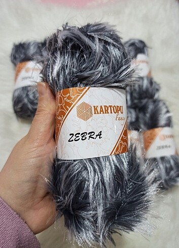 Kartopu Zebra örgü ipi 