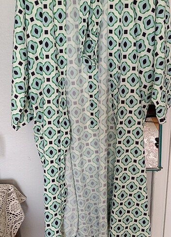 Desenli kimono 