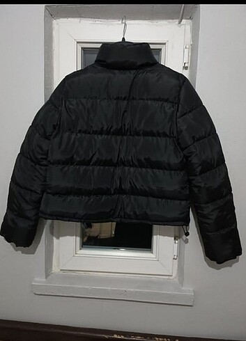 Defacto DeFacto Fit Regular Fit Su İtici Rüzgar Geçirmez Crop Şişme Mont