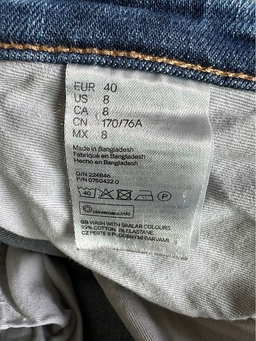HM jean pantolon - Görsel 7