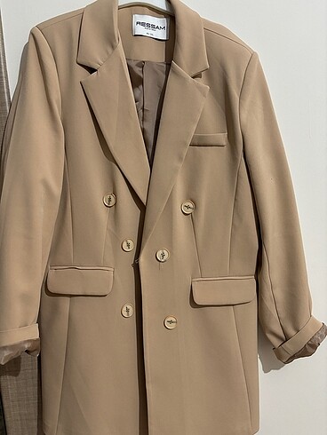 44 Beden camel Renk Ceket Blazer