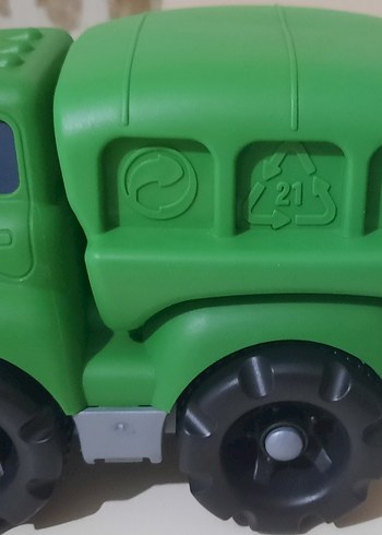 Yeşil Renkli Oyuncak Kamyon - Görsel 2