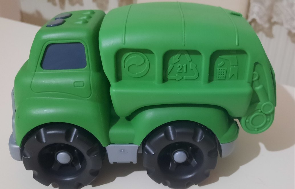 Yeşil Renkli Oyuncak Kamyon - Görsel 2