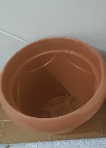 11 TANE ÇEŞİTLİ BOYLARDA SAKSILAR - Görsel 3