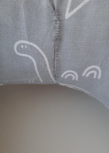 Gri Desenli Emzirme ve Hamilelik Yastığı - Görsel 4