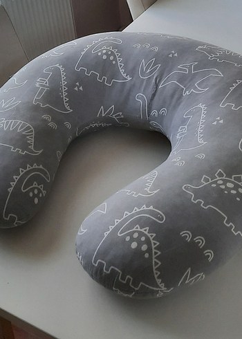 Gri Desenli Emzirme ve Hamilelik Yastığı - Görsel 2