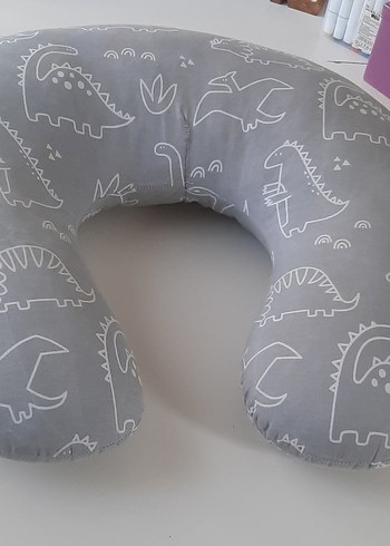 Gri Desenli Emzirme ve Hamilelik Yastığı - Görsel 3