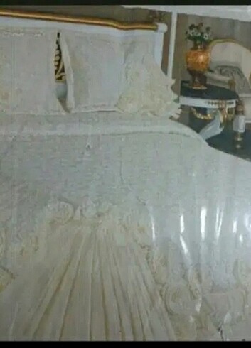 HİC KULLANILMADI YATAK ÖRTÜSÜ - Görsel 8