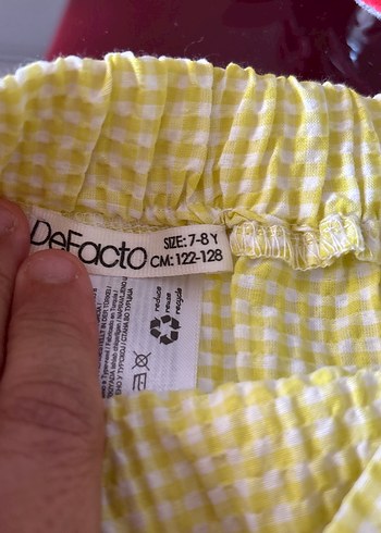 Defacto Sarı etek