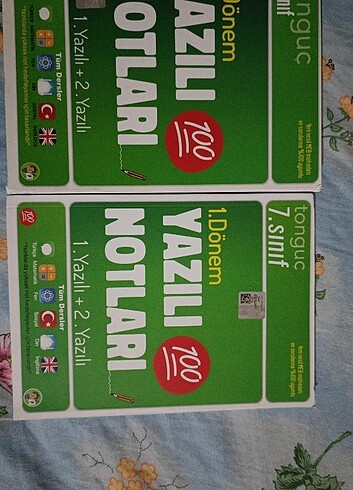 7 sınıf yazılı notları