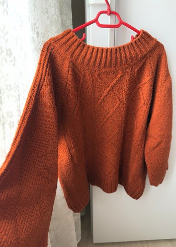 Kiremit rengi kazak - Görsel 2