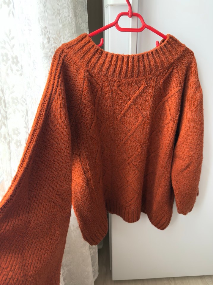 Kiremit rengi kazak - Görsel 2