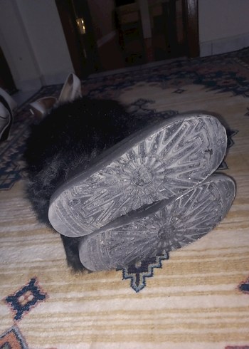 40 Beden siyah Renk siyah tüylü ugg kadın