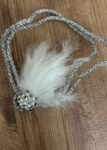 V Yaka Bohem Uzun Beyaz A Kesim Gelinlik - Görsel 5