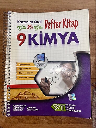 9.sınıf kimya konu anlatımlı defter