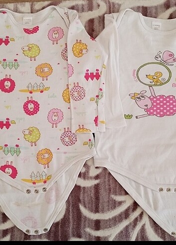 LC Waikiki 18/24 ay çıtçıtlı badi