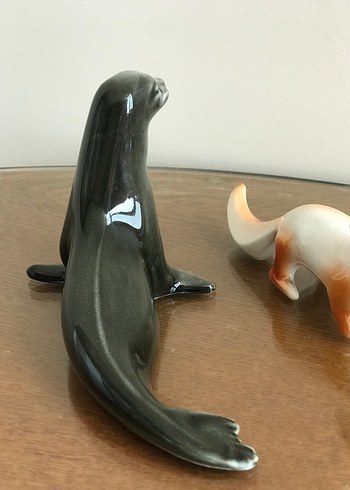 Sümerbank yıldz porselen fok balığı - Görsel 4