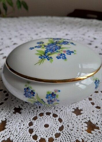 Limoges kutu bonboniyer şekerlik