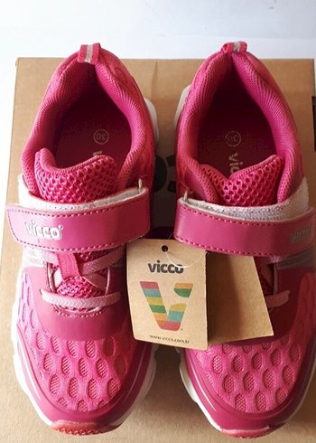 Vicco Kız Çocuk Pembe Renkli Spor Ayakkabı - Görsel 3